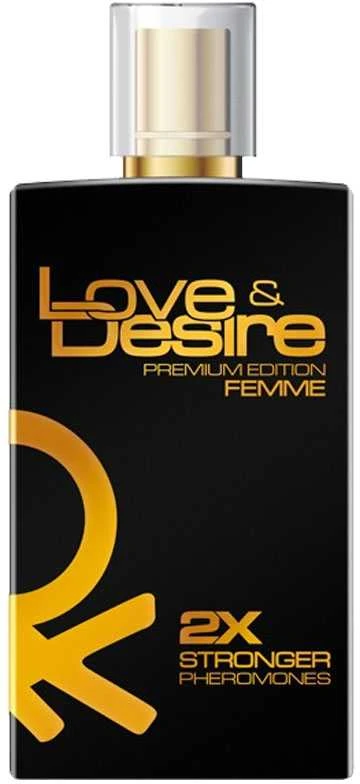 Love Desire Premium Edition Femme 2x Stronger Pheromones Feromones moterims purškiklis 100ml