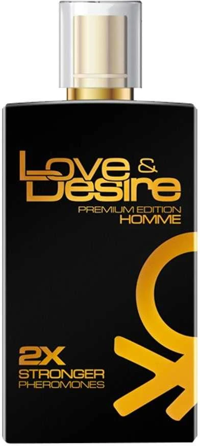 Love Desire Premium Edition Homme 2x Stronger Pheromones feromonai vyrams 100 ml