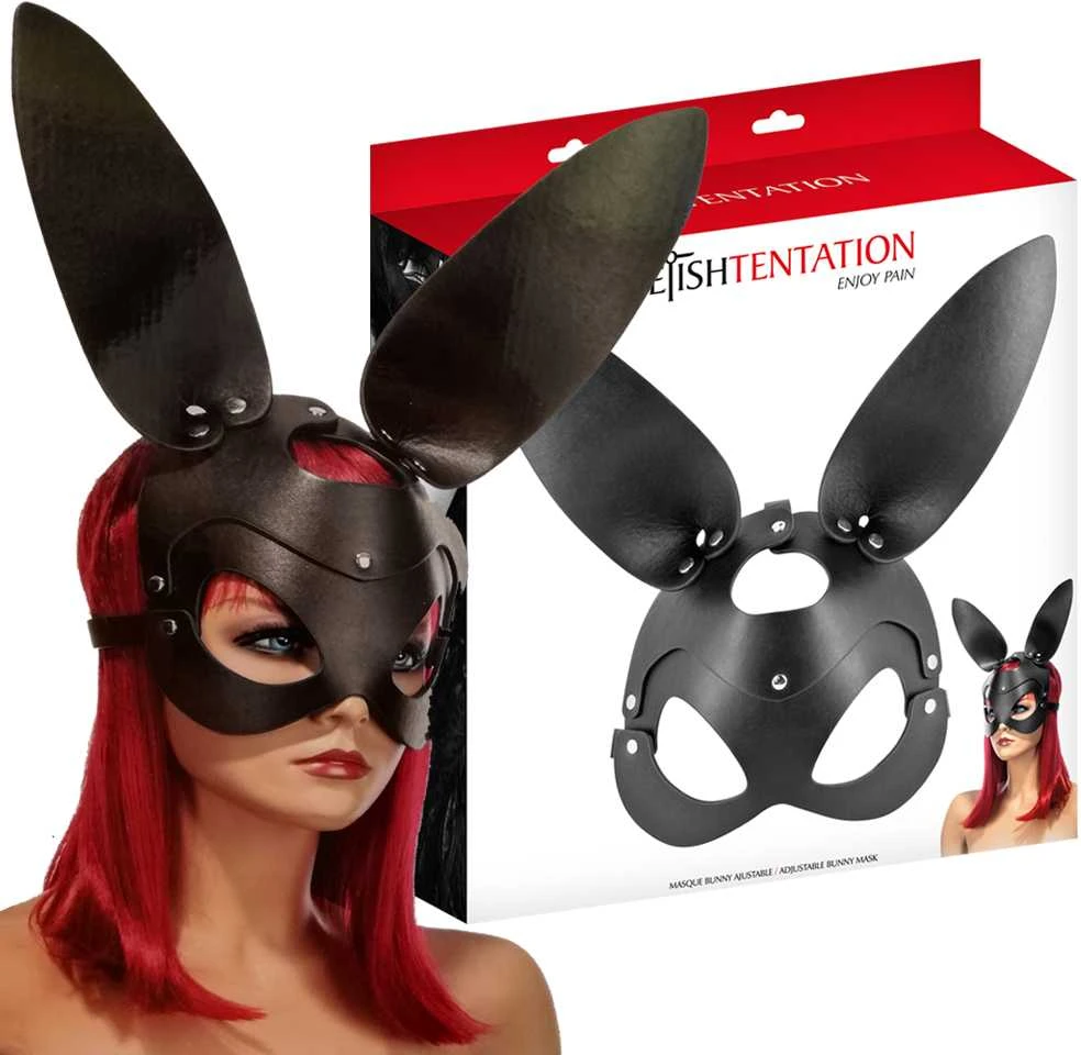 Fetish Tentation Reguliuojama zuikio kaukė