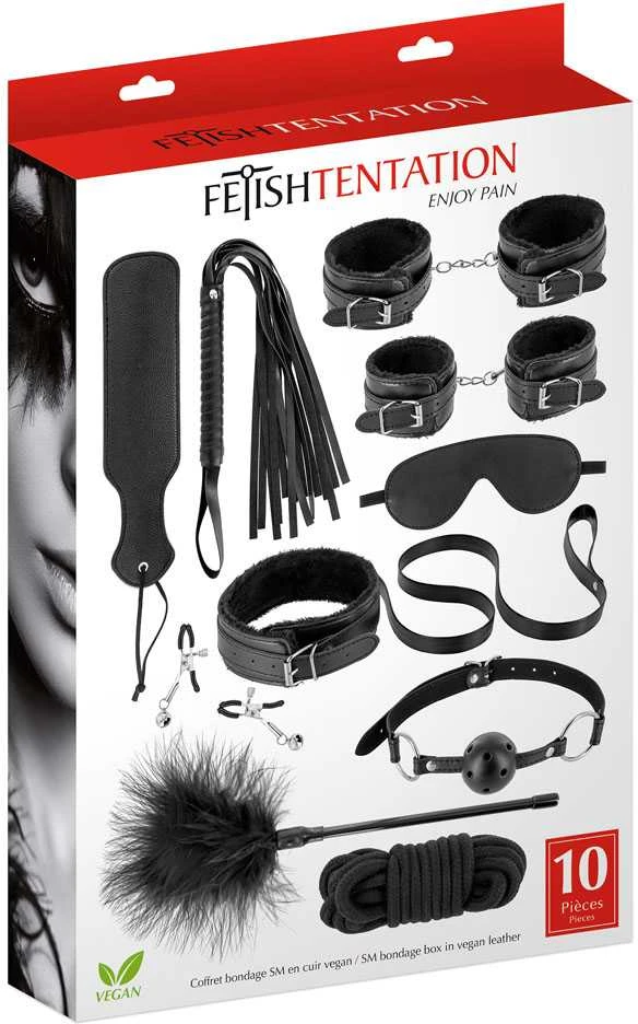 Fetish Tentation PIECES SM Bondage Box 10 vnt