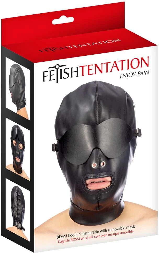 Fetish Tentation Odinis gobtuvas su nuimama kauke