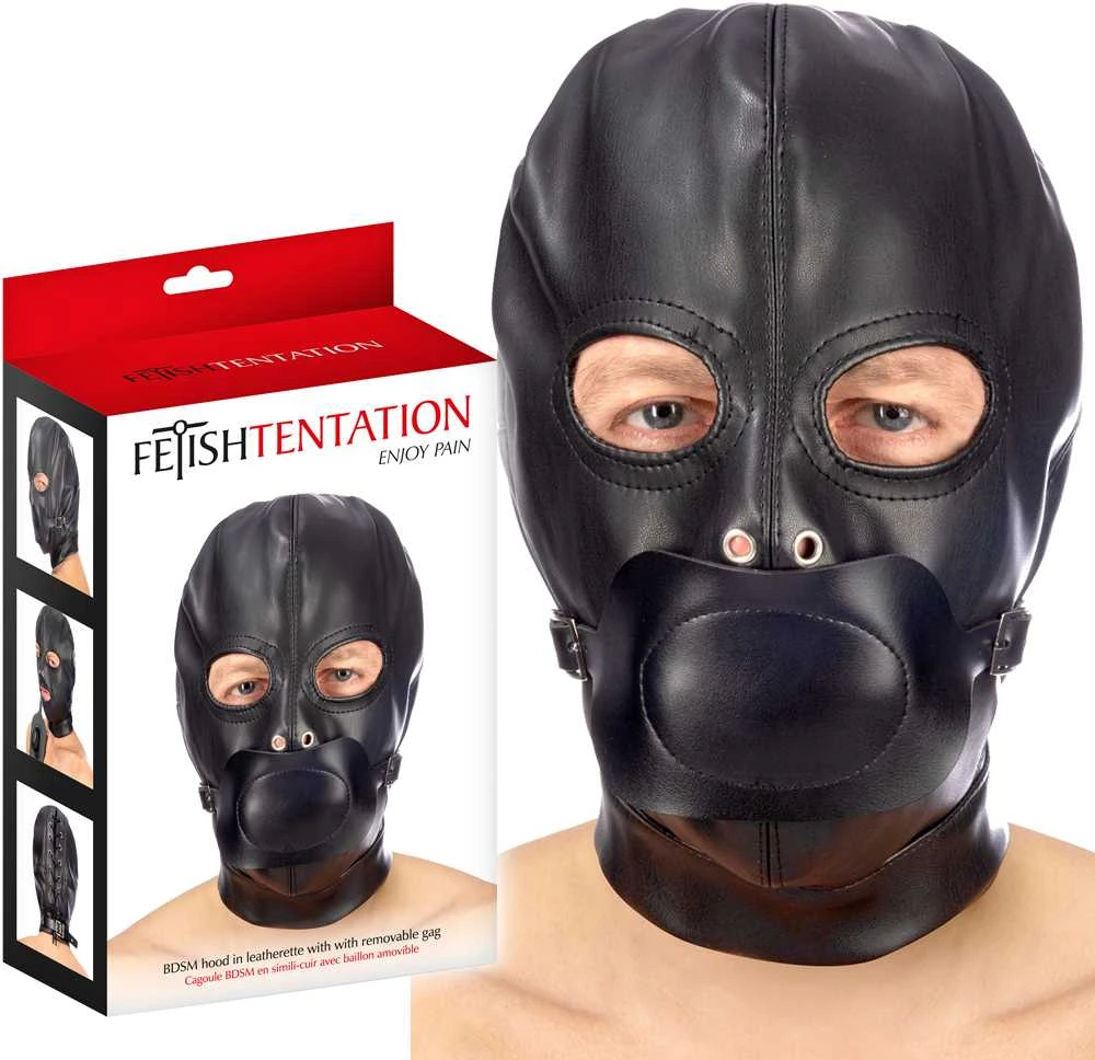 Fetish Tentation Odinis gobtuvas su nuimamu gaubtu