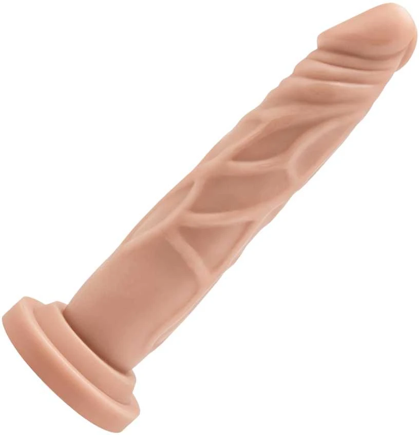 Get Real TOYJOY natūralių venų dildo, stiprus siurbtukas, 18 cm