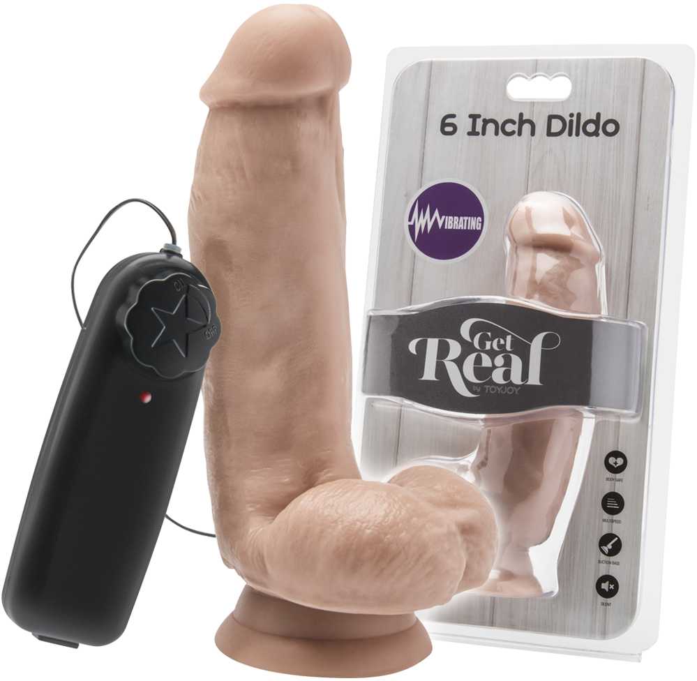 Get Real GAUTI TIKRĄ VIBRAVIMĄ 6 colių