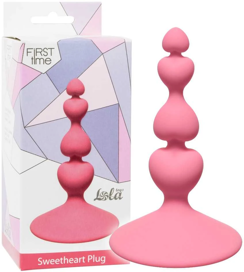 Lola Games Rožinė Plug-Anal Plug Sweetheart Plug Rožinė