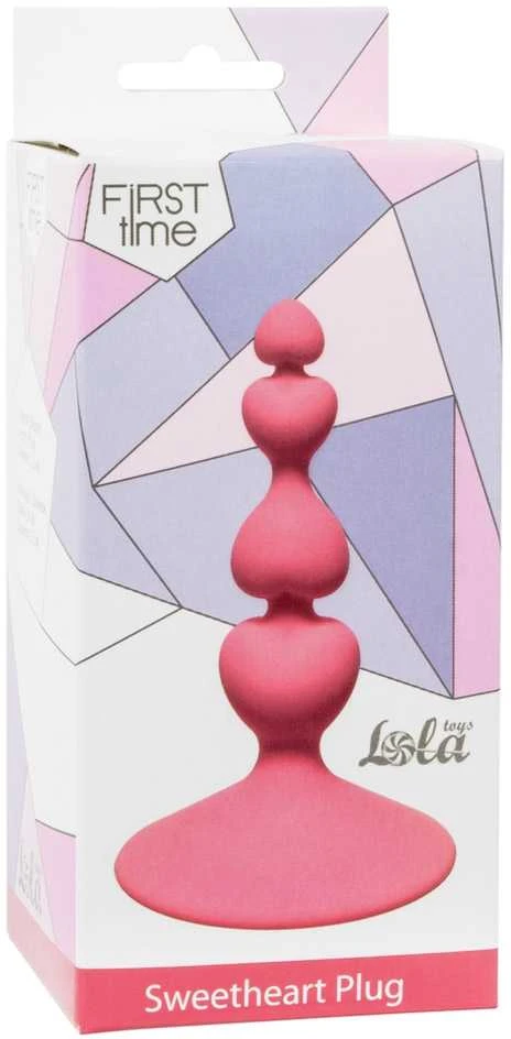 Lola Games Rožinė Plug-Anal Plug Sweetheart Plug Rožinė