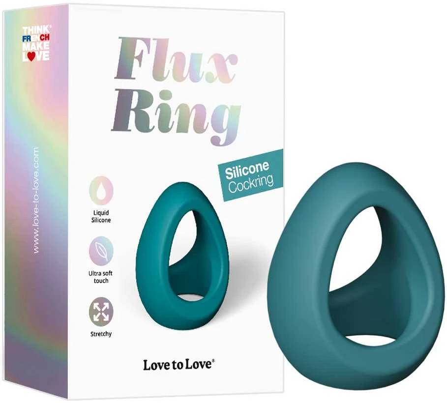 Love To Love Pierścień Flux Ring Teal Me