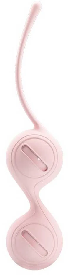 Masażery Pretty Love dvigubi stimuliuojantys Geisha Kegel orgazmo kamuoliukai
