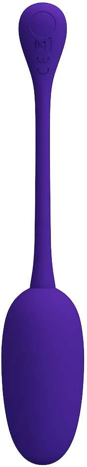 Pretty Love Flirtation PRETTY LOVE - KNUCKER VIOLETINIS ĮKRAUNAMASIS VIBRUOJAMAS KIAUŠINIS