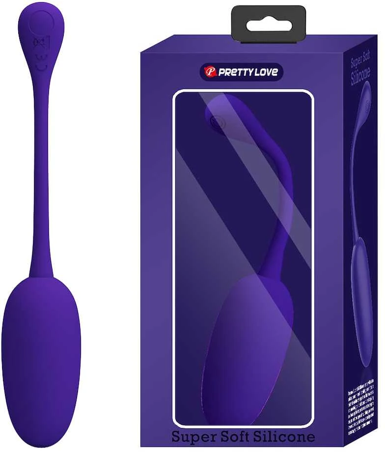 Pretty Love Flirtation PRETTY LOVE - KNUCKER VIOLETINIS ĮKRAUNAMASIS VIBRUOJAMAS KIAUŠINIS