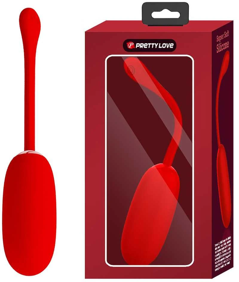 Pretty Love Smart GRAŽUOLĖ MEILĖ - JULIUS EGG Raudona 12 funkcijų vibracijos