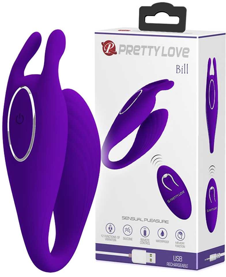 Masażery LYBAILE Pretty Love Bill Vibro Massager Violetinė