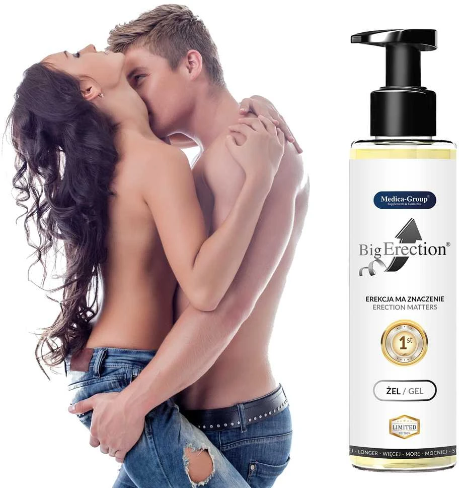 Medica MEDICA-GROUP_Big Erection intymus gelis vyrams 150ml