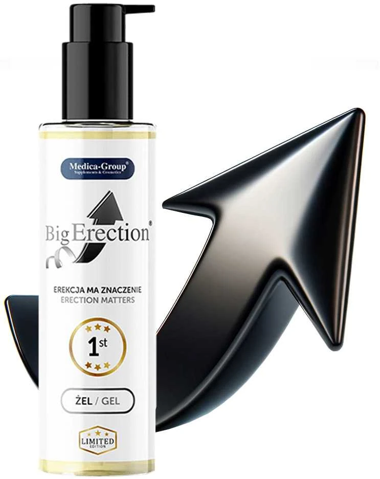 Medica MEDICA-GROUP_Big Erection intymus gelis vyrams 150ml