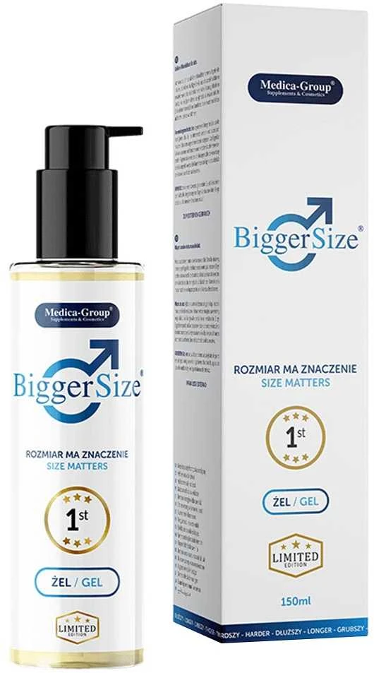 Medica MEDICA-GROUP_Bigger Size intymus gelis vyrams skirtas varpos didinimui 150ml