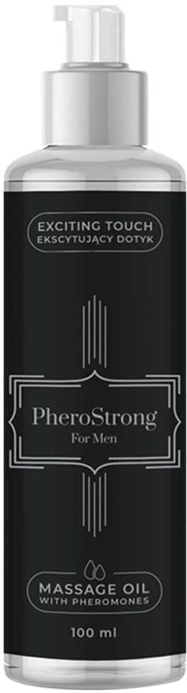 Pherostrong Vyrams Masažo aliejus su feromonais Masažo aliejus su feromonais 100ml