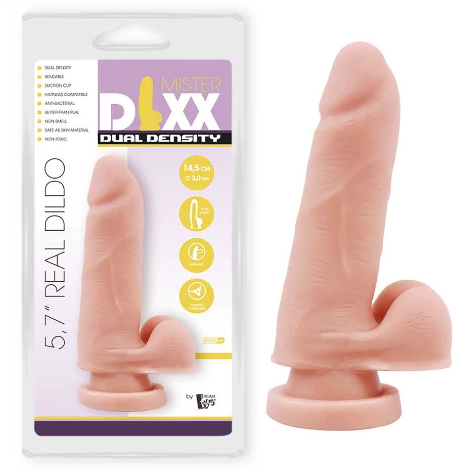 Dream Toys PONAS. DIXX 5,7 colio DVIGO TANKIO DILDO