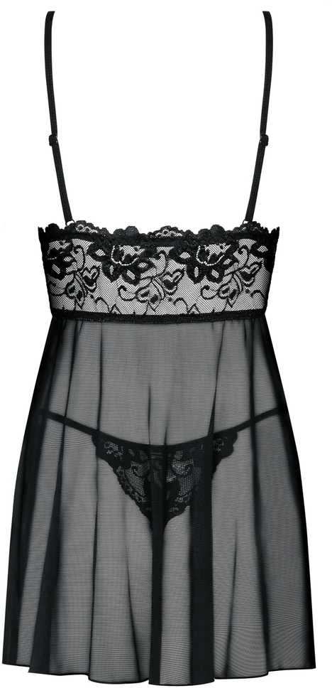 Obsessive - Idillia Babydoll ir Thong L/XL dydžio