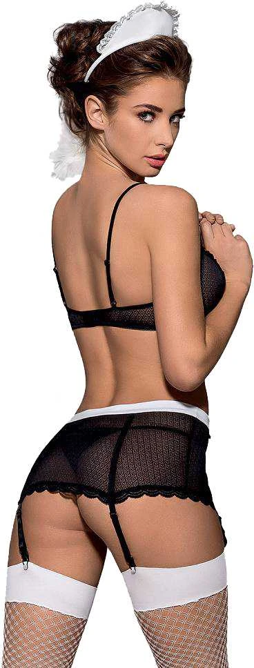 Obsessive - Maidme Set 5 vnt S/M