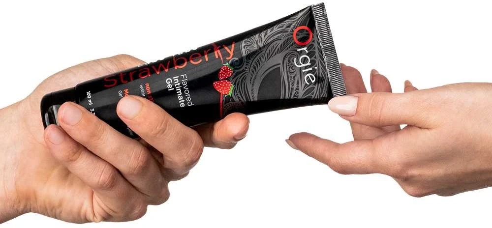BoT Orgie aromatizuotas intymus gelis braškių braškių skonio intymus gelis 100 ml