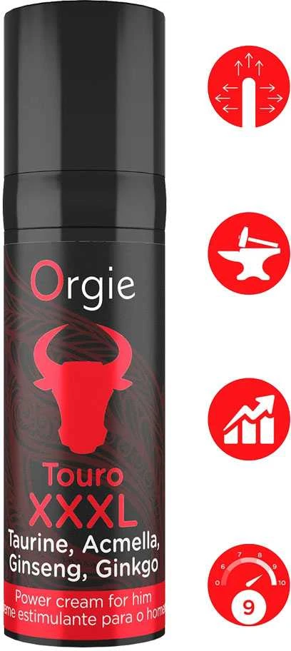 La Martina CREAM Orgie - Touro XXXL Erection Kreminis 15 ml