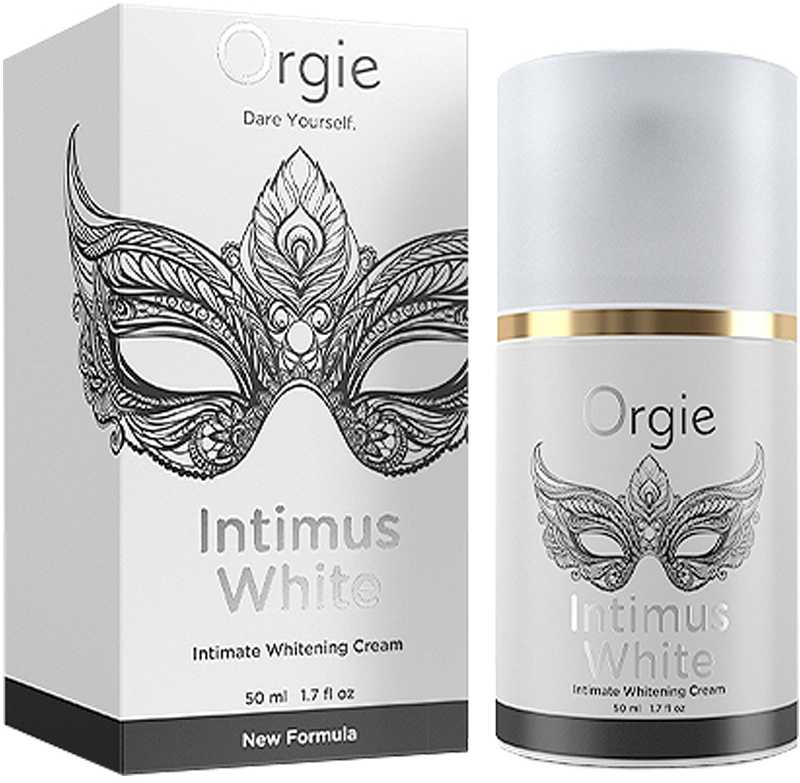 CREAM Orgie - Intimus Baltas Intimate Whitening Stimulating Kreminis 50ml šviesinantis kremas intymioms zonoms