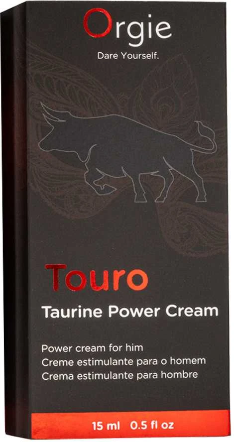 BoT CREAM Orgie - Touro Erection Kreminis with Taurina 15 ml