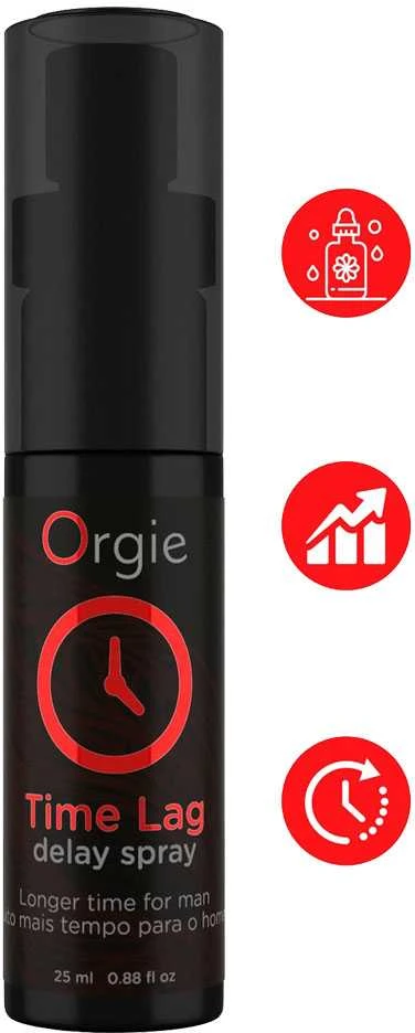 Orgie Time Lag Delay Spray Purškiklis vyrams atidedantis ejakuliaciją (25 ml)