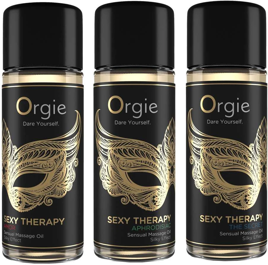 „Orgie“ – „Sexy Therapy“ mini dydžio kolekcija, 3 x 30 ml rinkinys
