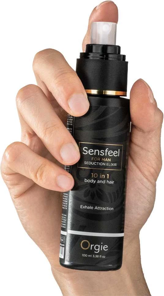 Orgie „Orgy“ – „Sensfeel for Man“ feromonų gundymo eliksyras 10 viename, 100 ml