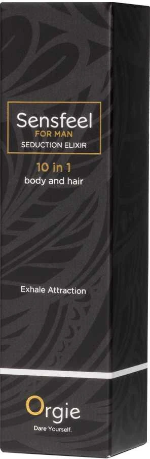 Orgie „Orgy“ – „Sensfeel for Man“ feromonų gundymo eliksyras 10 viename, 100 ml