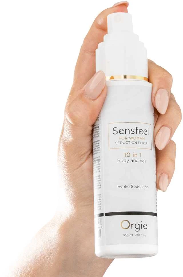 Orgie - Sensfeel moterims feromonų gundymo eliksyras 10 viename 100 ml