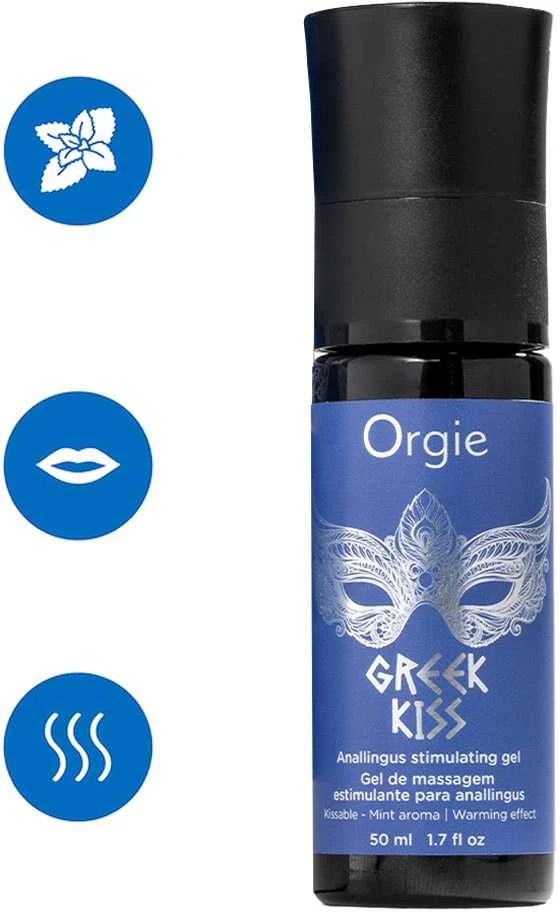 Orgie - „Greek Kiss“ analinguso jaudinantis gelis, 50 ml