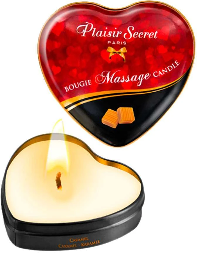 Plaisir Secrets Masažo žvakės karamelė