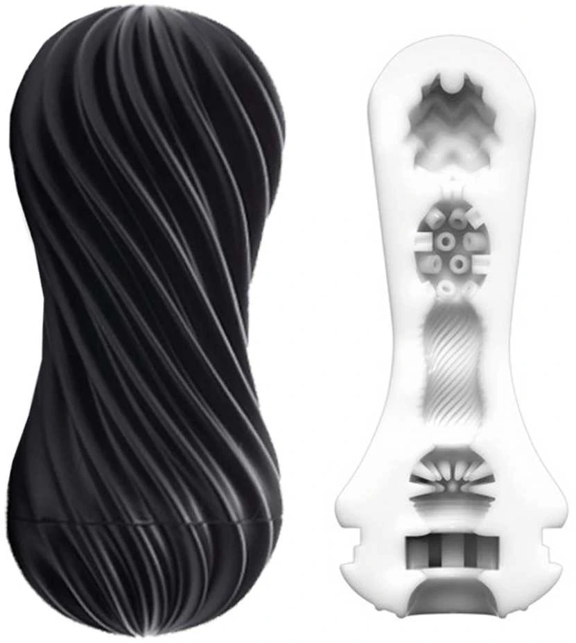 Tenga Flex Rocky Juodas