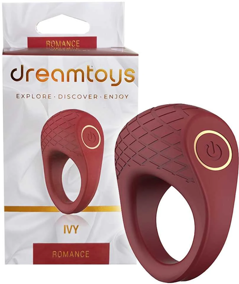 Dream Toys Romance Ivy vibruojantis penio žiedas