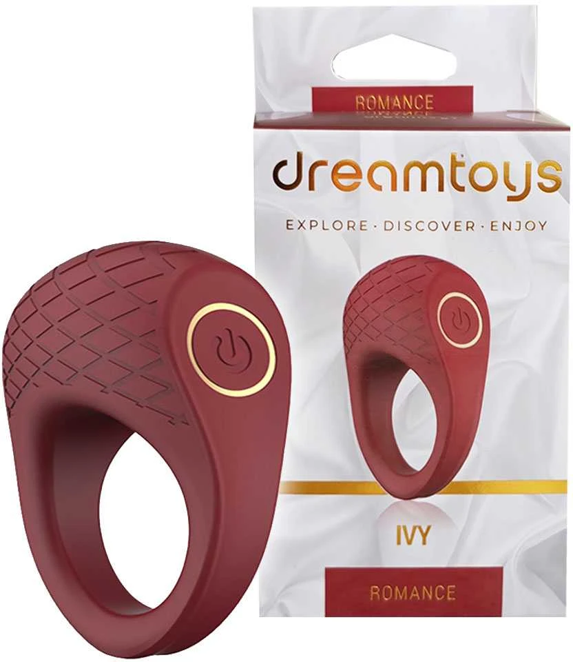 Dream Toys Romance Ivy vibruojantis penio žiedas