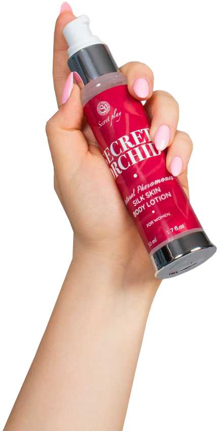 Secret Play SECRET ORCHID - NATŪRALIAI FEROMONAI - KŪNO LOJONAS 50 ml