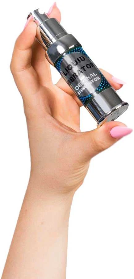 „Secret Play“ vibratorius su skystu stimuliuojančiu geliu, 15 ml