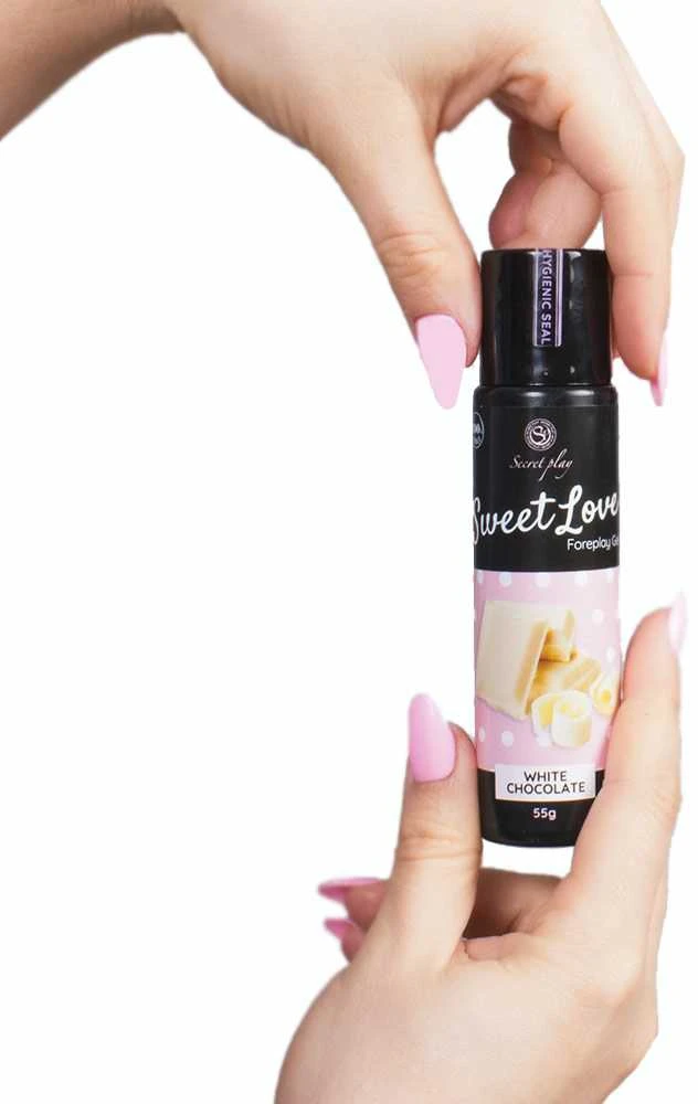 Secret Play Kreminė intymus gelinis balzamas baltas šokoladas 60 ml