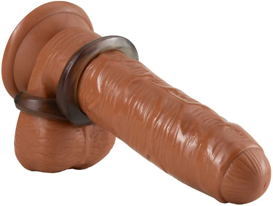 Blush STAY HARD COCK RING IR RUTULIŲ DIRŽELĖ Juodas