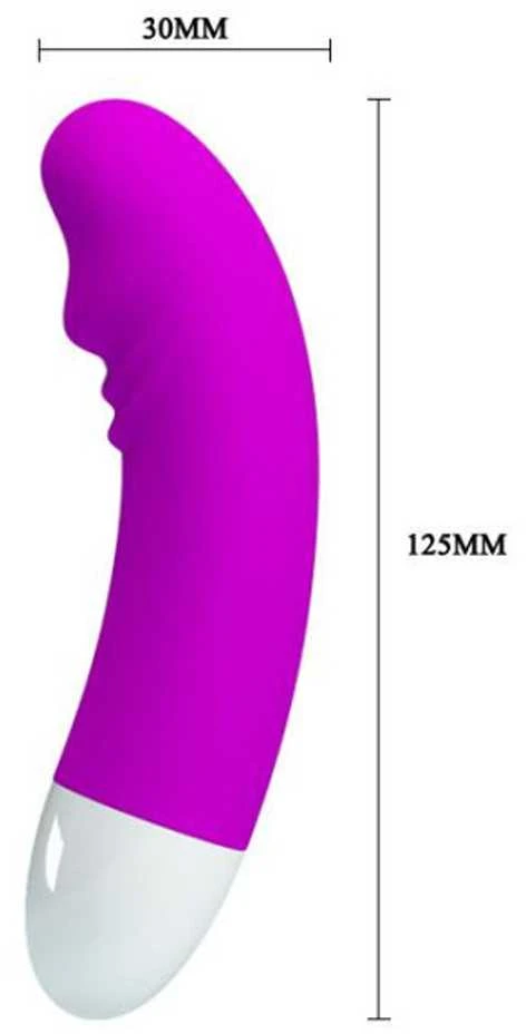 PRETTY LOVE LUTHER MINI VIBRATOR 30 VIBRAVIMO FUNKCIJŲ