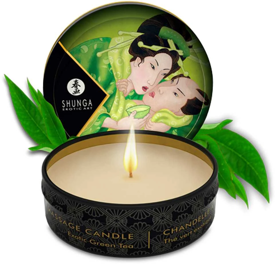 „Shunga“ mini žvakė „GreenTea“, 30 vnt.