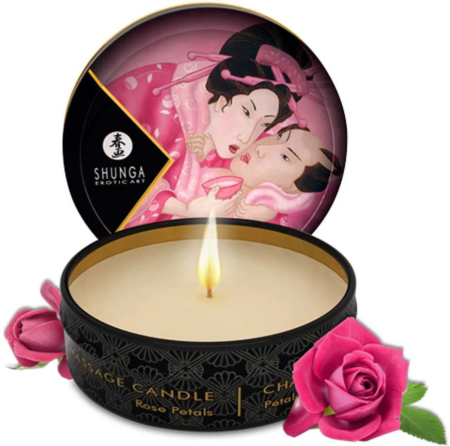„Shunga“ mini žvakė „Rožės“ 30 ml