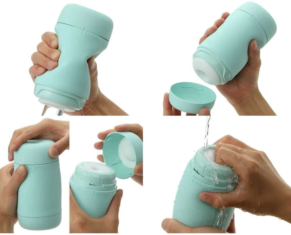 Tenga Puffy Mint Žalias