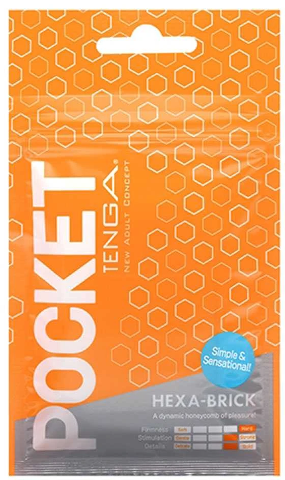 Tenga - Pocket Stroker Hexa-Brick