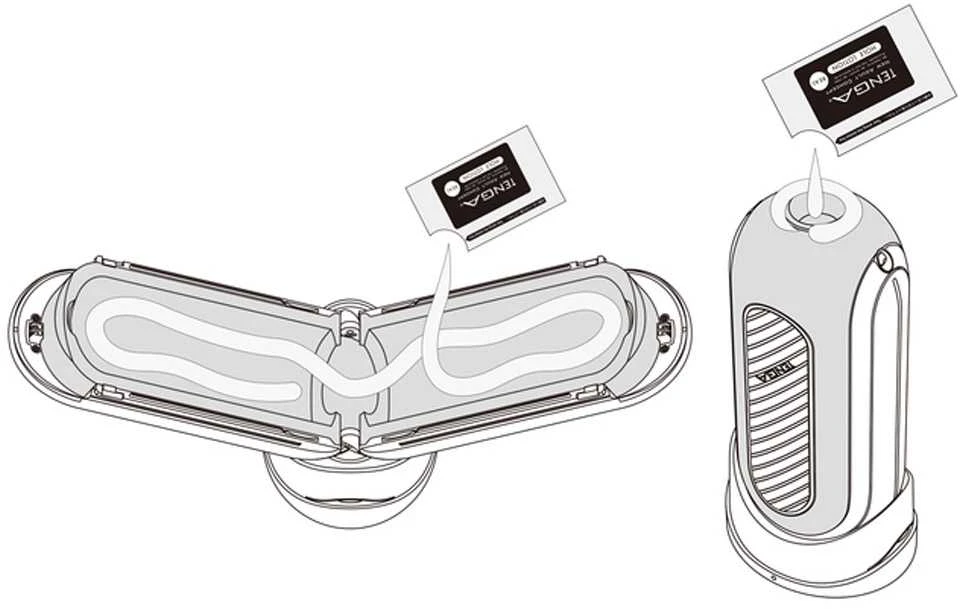 Tenga Flip Zero Gravity Baltas Electr