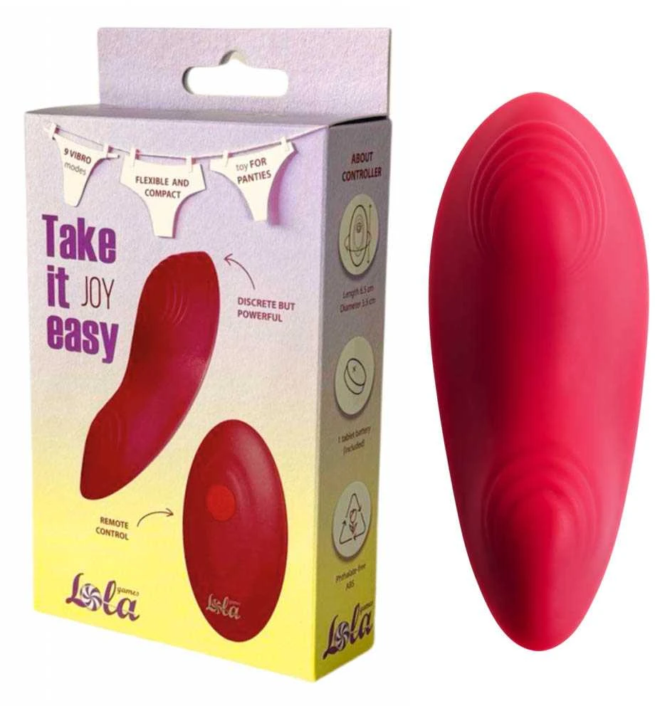 Lola Games Įkraunamas vibratorius kelnaitėms Take it Easy Joy