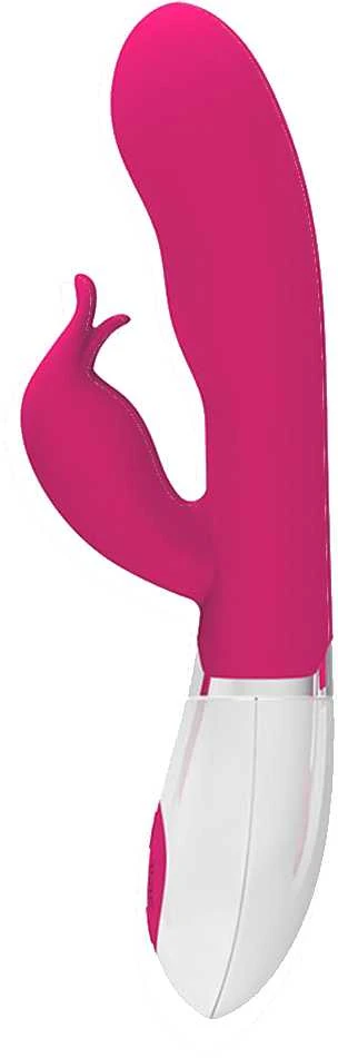 LYBAILE Pretty Love Felix-Silicone Vibrator, 30 fun. vibr. Rožinė