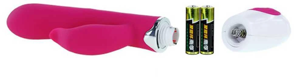 LYBAILE Pretty Love Felix-Silicone Vibrator, 30 fun. vibr. Rožinė